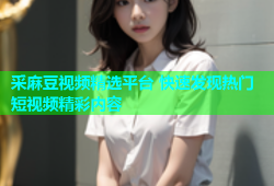 采麻豆视频精选平台 快速发现热门短视频精彩内容
