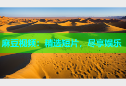 麻豆视频：精选短片，尽享娱乐