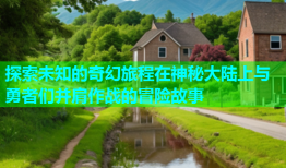 探索未知的奇幻旅程在神秘大陆上与勇者们并肩作战的冒险故事