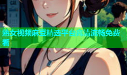 熟女视频麻豆精选平台高清流畅免费看