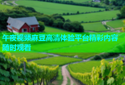 午夜视频麻豆高清体验平台精彩内容随时观看