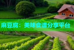 麻豆腐：美味食谱分享平台