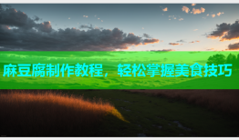 麻豆腐制作教程，轻松掌握美食技巧