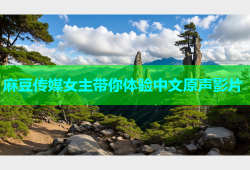 麻豆传媒女主带你体验中文原声影片