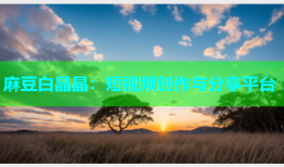 麻豆白晶晶：短视频创作与分享平台