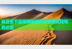 麻豆全下载视频神器高清极速离线观看必备