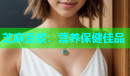 芝麻豆浆：营养保健佳品