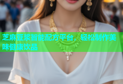 芝麻豆浆智能配方平台，轻松制作美味健康饮品