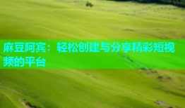 麻豆阿宾：轻松创建与分享精彩短视频的平台