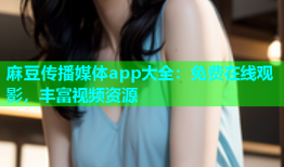 麻豆传播媒体app大全：免费在线观影，丰富视频资源