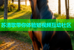 苏清歌带你体验短视频互动社区