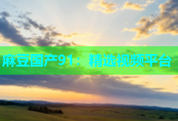 麻豆国产91：精选视频平台