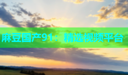 麻豆国产91：精选视频平台