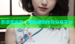 苏语棠麻豆：短视频创作与分享平台