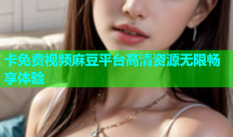 卡免费视频麻豆平台高清资源无限畅享体验