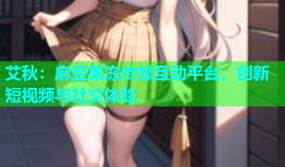 艾秋：麻豆果冻传媒互动平台，创新短视频与社交体验