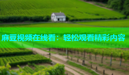 麻豆视频在线看：轻松观看精彩内容