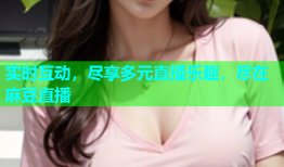 实时互动，尽享多元直播乐趣，尽在麻豆直播