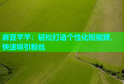 麻豆芊芊：轻松打造个性化短视频，快速吸引粉丝