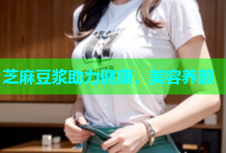 芝麻豆浆助力健康，美容养颜