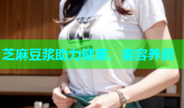 芝麻豆浆助力健康，美容养颜