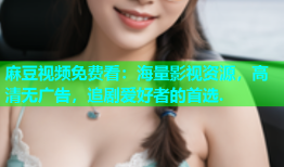 麻豆视频免费看：海量影视资源，高清无广告，追剧爱好者的首选.