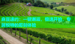 麻豆速约：一键邂逅，极速开拍，专属模特的即刻体验