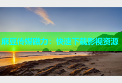 麻豆传媒磁力：快速下载影视资源