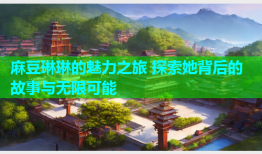 麻豆琳琳的魅力之旅 探索她背后的故事与无限可能