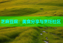芝麻豆腐：美食分享与烹饪社区