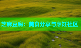 芝麻豆腐：美食分享与烹饪社区