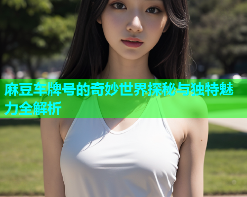 麻豆车牌号的奇妙世界探秘与独特魅力全解析