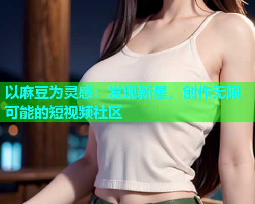 以麻豆为灵感：发现新星，创作无限可能的短视频社区