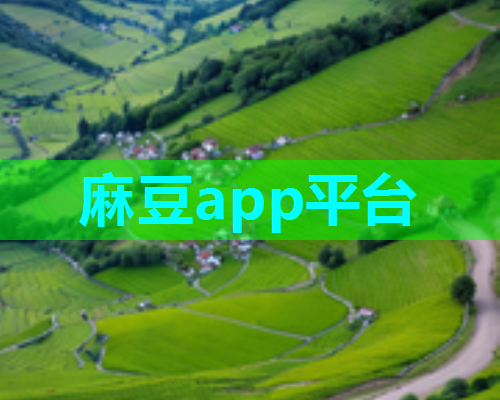 麻豆app平台