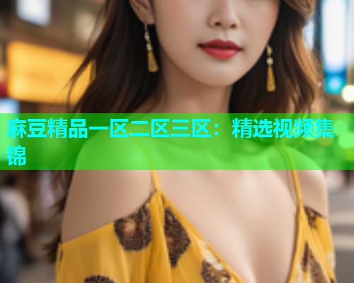麻豆精品一区二区三区：精选视频集锦