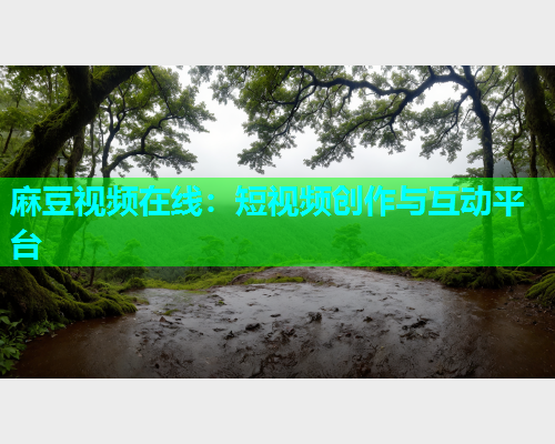麻豆视频在线：短视频创作与互动平台