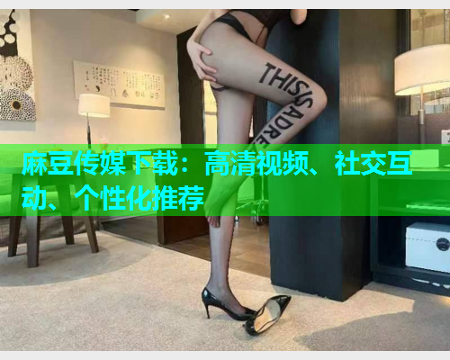 麻豆传媒下载：高清视频、社交互动、个性化推荐