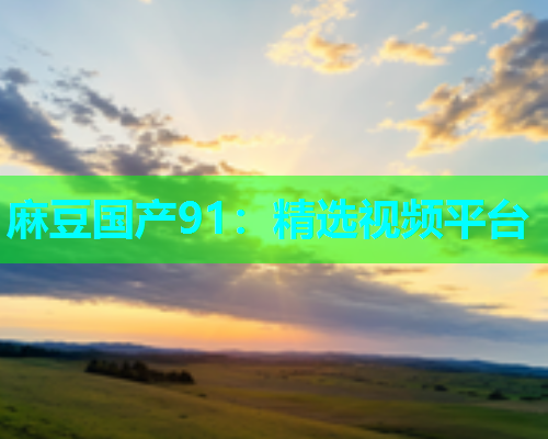 麻豆国产91：精选视频平台
