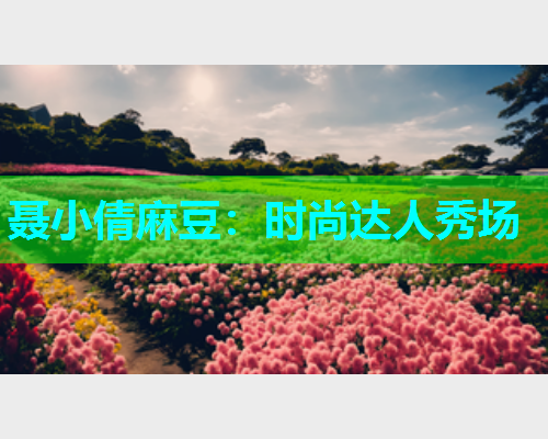 聂小倩麻豆：时尚达人秀场