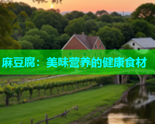 麻豆腐：美味营养的健康食材
